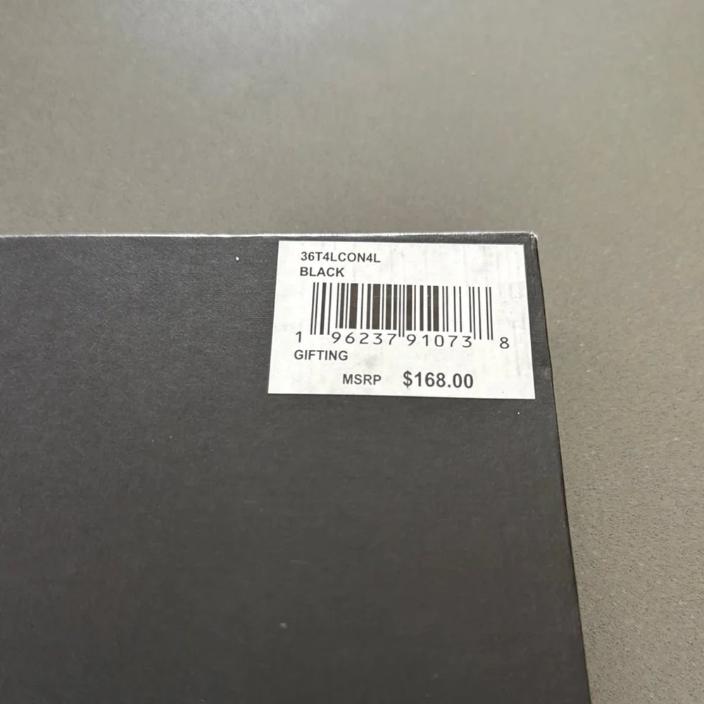 Michael Kors Black Passport-luggage tag Leather Travel Set